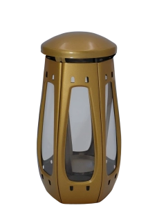 Náhrobný lampáš L6 – bronz, šesťhranný